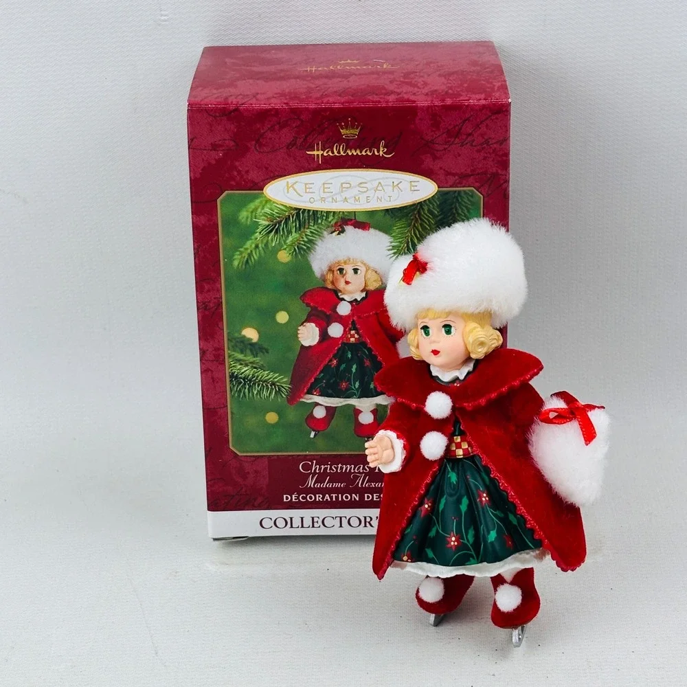 Hallmark Madame Alexander Christmas Holly‎ Keepsake Ornament 2000